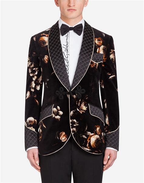 dolce gabbana smoking jacket